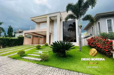 Casa estilo sobrado à venda em condomínio shambala ll em atibaia