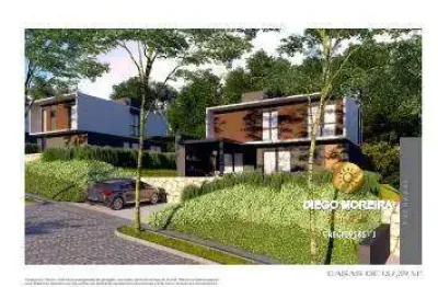 Casa moderna à venda em condomínio no centro de atibaia-sp