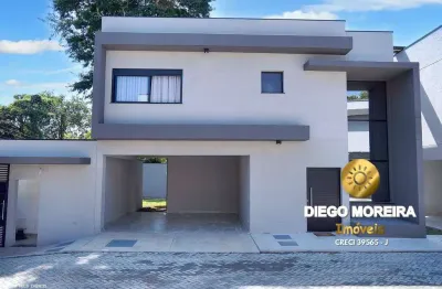 Casa à venda e para locação em condomínio fechado – 3 suítes, área gourmet