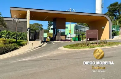 Terreno em condomínio fechado – 405m² com projeto moderno em 3d