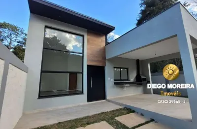Lançamento casas à venda em terra preta - 4 unidades