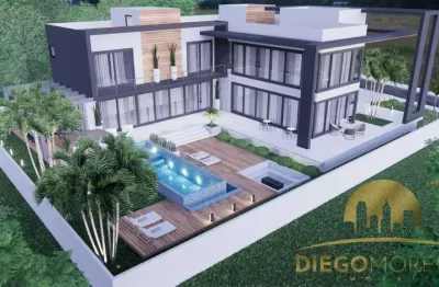 Casa em condomínio fechado. beira da represa jaguari - alto padrão - 600m²