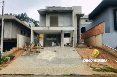 Casa á venda em atibaia dentro de condomínio - projeto rio de janeiro