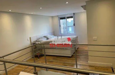 Apartamento Duplex com 1 dormitório à venda, 64 m² por R$ 1.090.000,00 - Cerqueira César - São Paulo/SP