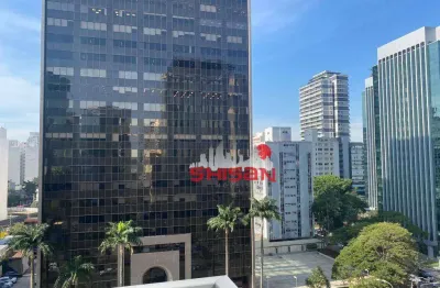 Andar corporativo para alugar, 492 m² por r$ 109.509,00/mês - jardim paulistano - são paulo/sp