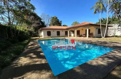 Chácara com 4 dormitórios à venda, 3568 m² por r$ 3.200.000,00 - jardim mediterrâneo - cotia/sp
