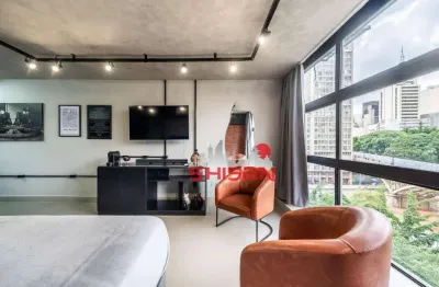 Apartamento com 1 dormitório à venda, 37 m² por r$ 325.000,00 - centro - são paulo/sp