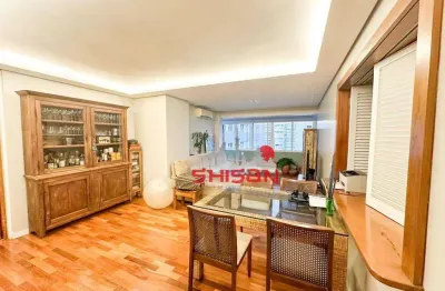 Apartamento com 2 dormitórios à venda, 130 m² por r$ 2.700.000,00 - chácara itaim - são paulo/sp