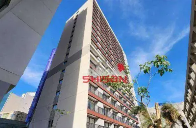 Apartamento com 1 dormitório para alugar, 25 m² por r$ 3.731,00/mês - pinheiros - são paulo/sp