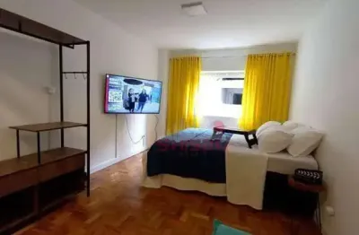 Apartamento com 1 dormitório à venda, 30 m² por r$ 390.000,00 - jardins - são paulo/sp