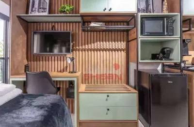 Apartamento com 1 dormitório à venda, 19 m² por r$ 345.000,00 - bela vista - são paulo/sp