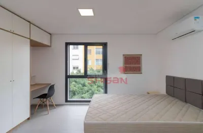 Apartamento com 1 dormitório à venda, 27 m² por r$ 390.000 - higienópolis - são paulo/sp