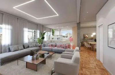Apartamento com 3 dormitórios à venda, 230 m² por r$ 3.200.000 - higienópolis - são paulo/sp