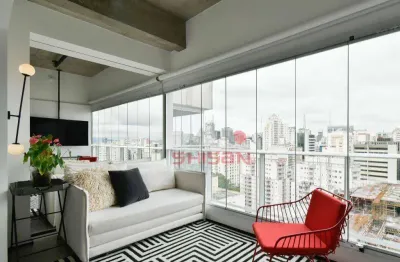 Apartamento com 1 dormitório, 35 m² - venda por r$ 1.200.000,00 ou aluguel por r$ 6.201,00/mês - consolação - são paulo/sp