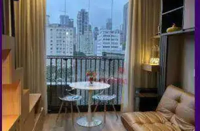 Apartamento com 1 dormitório para alugar, 35 m² por r$ 4.050,00/mês - pinheiros - são paulo/sp