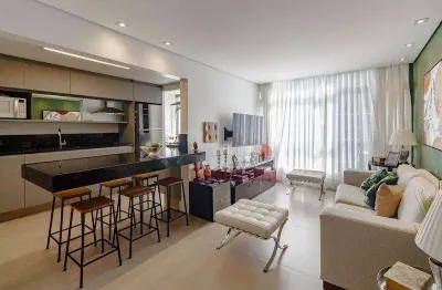 Apartamento de 105m² no coração do itaim bibi viva com conforto e tranquilidade