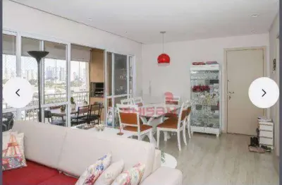 Apartamento com 3 dormitórios para alugar, 100 m² por r$ 7.470,00/mês - água branca - são paulo/sp