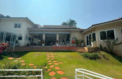 Vende-se casa de alto padrão (849m²), com 8 suítes e pronta para uso - estância parque atibaia