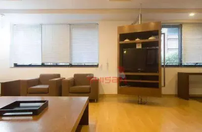 Apartamento com 1 dormitório, 45 m² - venda por r$ 630.000,00 ou aluguel por r$ 4.200,00/mês - bela vista - são paulo/sp