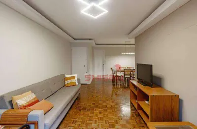 Apartamento de 112m² com vista verde e planta versátil na charmosa rua japão no itaim bibi