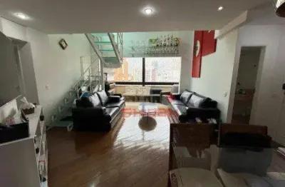 Cobertura com 4 dormitórios à venda, 240 m² por r$ 2.999.000 - chácara klabin - são paulo/sp
