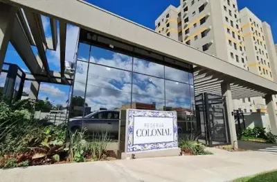 Apartamento para venda com 49 m² e 2 quartos em jardim colonial, bauru - sp