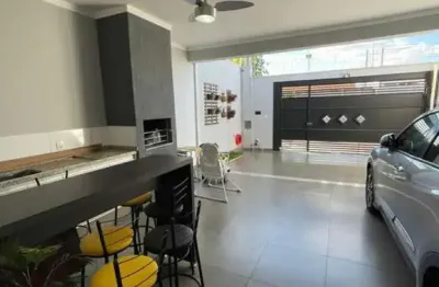 Casa para venda com 120 m² e 3 quartos em jardim solange, bauru - sp