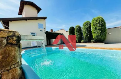 Linda casa com 3 suítes e piscina à venda com 177 m² por R$ 500.000 - Martim Francisco - Mogi Mirim/SP