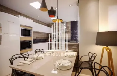 Apartamento com 50m², 2 dormitórios, banheiro, sala, cozinha, área de serviço, 2 vagas, Santo André, SP