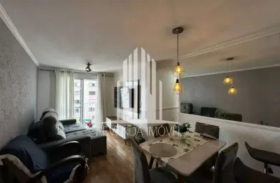 Apartamento à venda no condomínio a chácara em são paulo-: 3 quartos, 1 suíte, 2 salas, 2 banheiros, 2 vagas de garagem no jardim melo, 68m² de área.