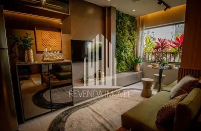 Oportunidade única: apartamento à venda no brooklin paulista, são paulo-sp, 1 quarto, 1 suíte, 1 banheiro, 30m² de área.