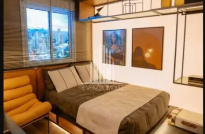 Imperdível! Apartamento à venda no Brooklin Paulista, São Paulo-SP com 1 quarto, 1 banheiro e 25m².