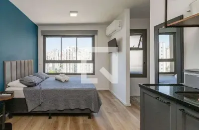 Kitnet / Stúdio à venda na Rua Barão de Jaceguai, --, Campo Belo, São Paulo