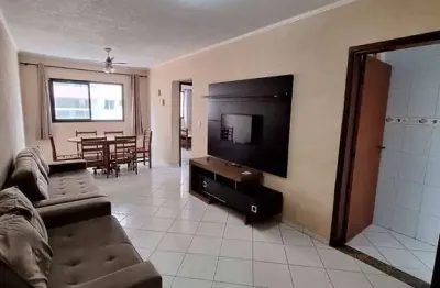 Alugo apartamento mobiliado 78m² 2 dormitórios 1 vaga aviação praia grande