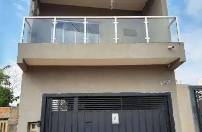 Sobrado com 4 dormitórios à venda, 200 m² por r$ 450.000,00 - parque ribeirão preto - ribeirão preto/sp
