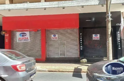 Aluga - salão com 250 m² - centro - ótima localização - rua visconde de inhaúma, entre as rua general osório e são sebastião - exclusivo.