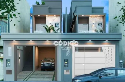 Sobrado com 3 dormitórios à venda, 190 m² por r$ 850.000,00 - portão - arujá/sp