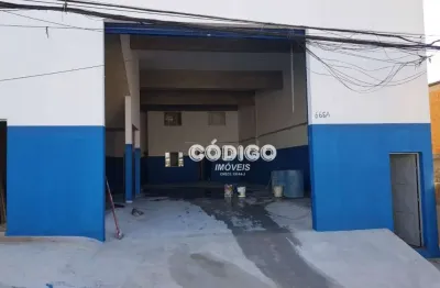 Galpão para alugar, 280 m² por r$ 6.130/mês - vila nova bonsucesso - guarulhos/sp
