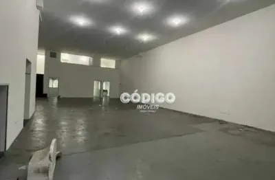 Salão para alugar, 250 m² por r$ 9.358,00/mês - parque continental i - guarulhos/sp