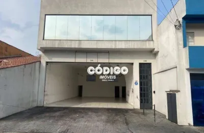 Salão para alugar, 230 m² por r$ 4.360,00/mês - jardim pinhal - guarulhos/sp