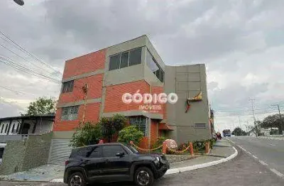 Prédio para alugar, 250 m² por r$ 10.000,00/mês - jardim bom clima - guarulhos/sp