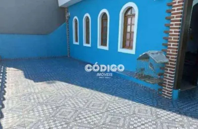 Casa assobradada com 3 dormitórios para alugar, 183 m² por r$ 3.350/mês - parque continental ii - guarulhos/sp