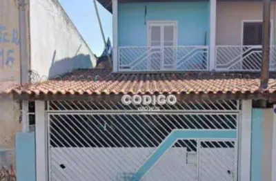 Sobrado com 2 dormitórios para alugar, 107 m² - jardim flor da montanha - guarulhos/sp