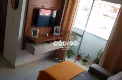 Apartamento com 2 dormitórios para alugar, 50 m² por r$ 2.810,00/mês - jardim vila galvão - guarulhos/sp