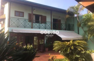 Sobrado com 3 suítes, 5 vagas, a venda, 500 m² de área construída por r$ 2.000.000 - vila rosália - guarulhos/sp