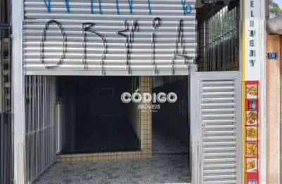 Salão para alugar, 85 m² por r$ 1.301,00/mês - jardim iporanga - guarulhos/sp