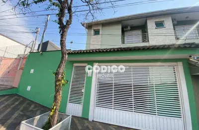 Sobrado com 3 dormitórios à venda, 210 m² por r$ 950.000,00 - jardim santa mena - guarulhos/sp