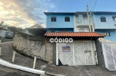 Sobrado para alugar, 160 m² por r$ 3.434,00/mês - jardim santa mena - guarulhos/sp