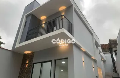 Sobrado com 3 dormitórios à venda, 107 m² por r$ 759.000 - jardim do triunfo - guarulhos/sp