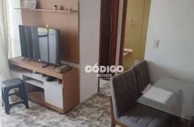 Apartamento com 2 quartos à venda, 55 m² por r$ 260.000 - jardim vila galvão - guarulhos/sp